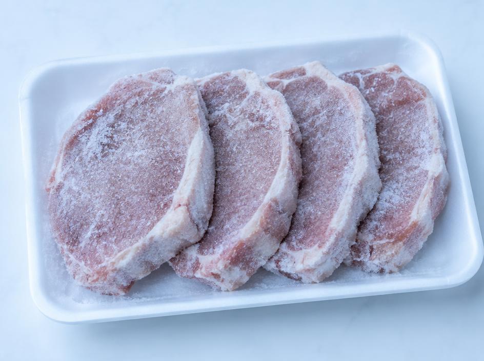 Cotlet de porc — Carne congelată