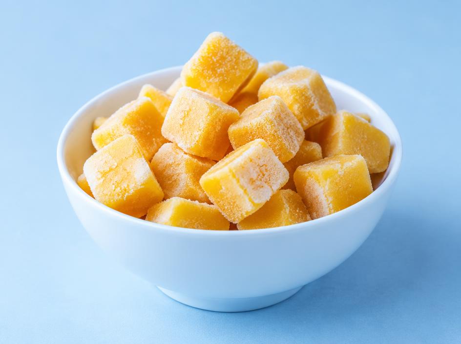 Mango cuburi — Fructe congelate