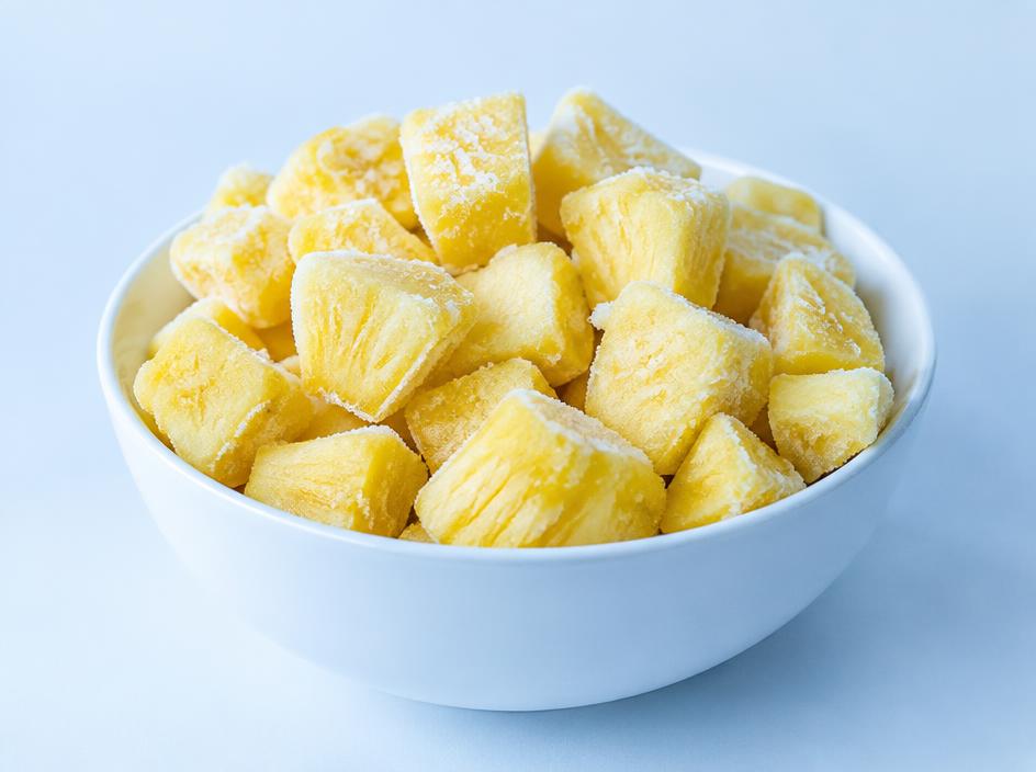 Ananas cuburi — Fructe congelate