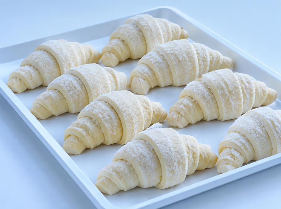 Croissant cu unt — Panificație și patiserie