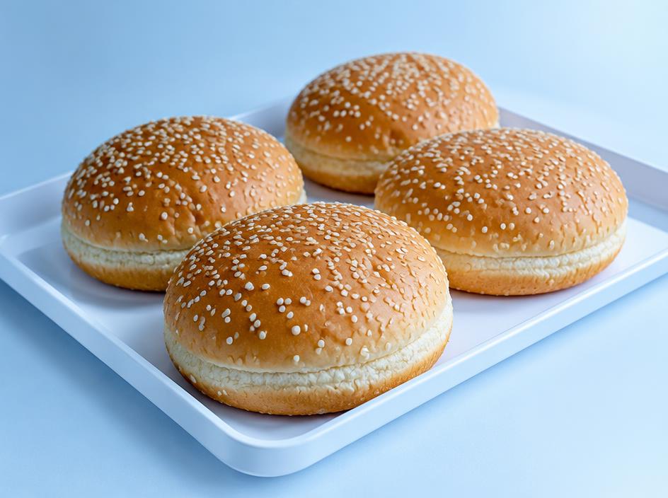 Chiflă burger — Panificație și patiserie