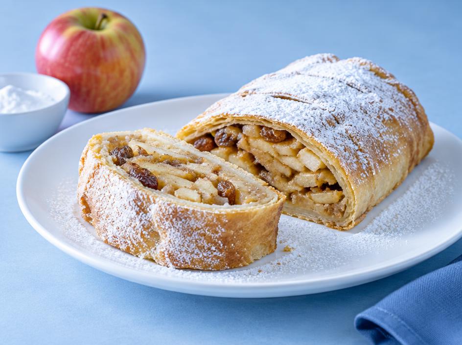 Ștrudel cu mere — Panificație și patiserie