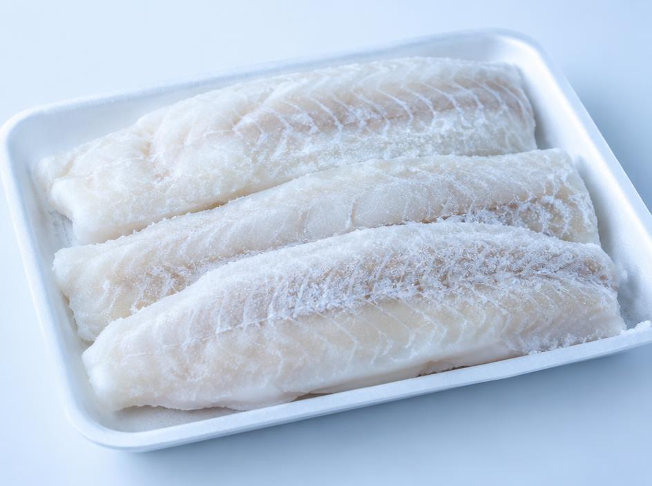 File de cod — Pește și fructe de mare