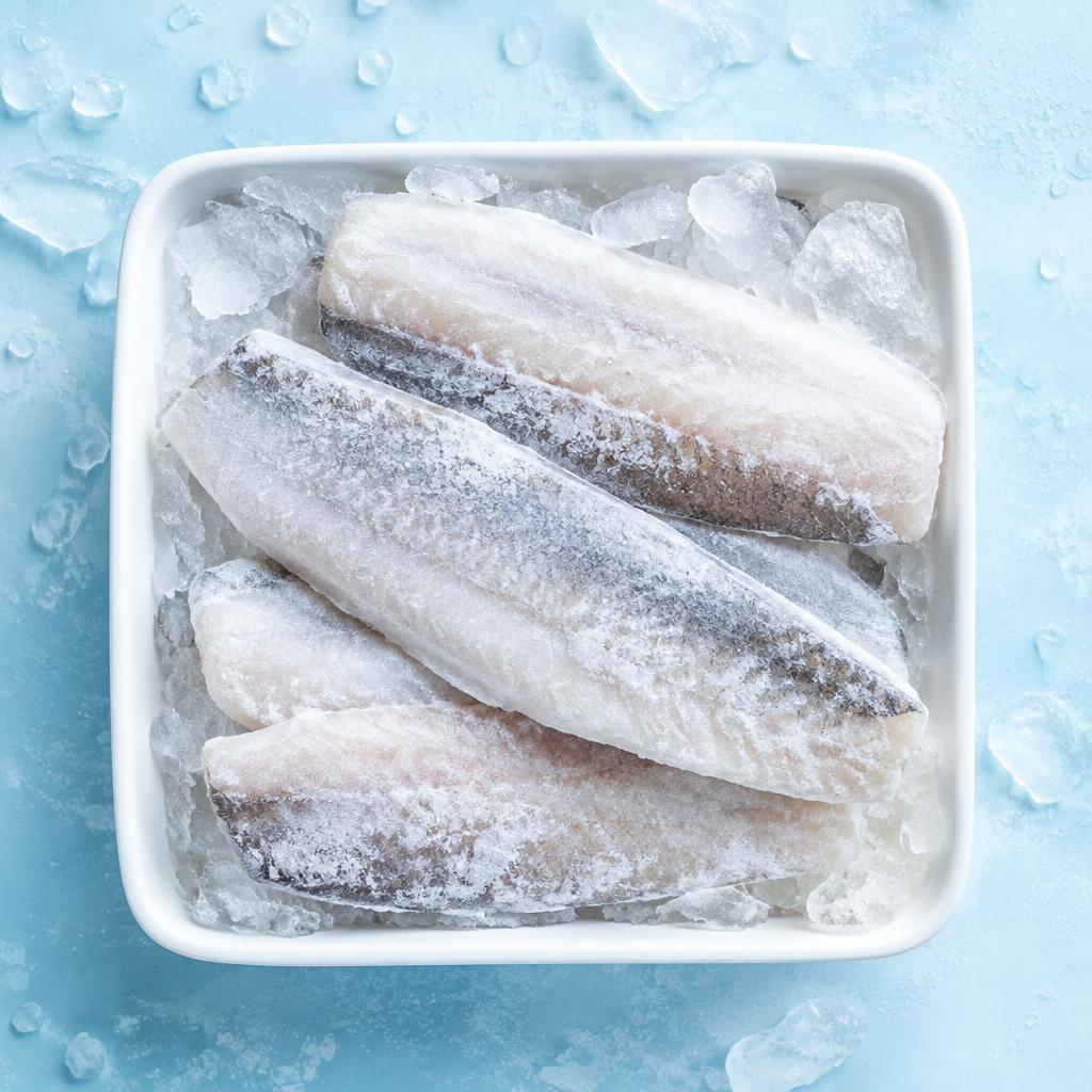 Merluciu file — Pește și fructe de mare